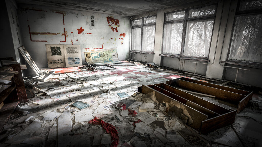 Chernobyl — Room Library at Overworld Singapore