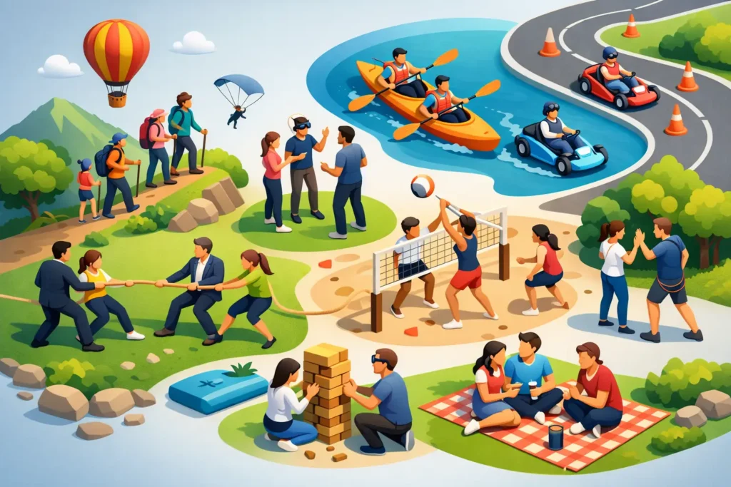 12 Office Outing Examples That Get Teams Moving