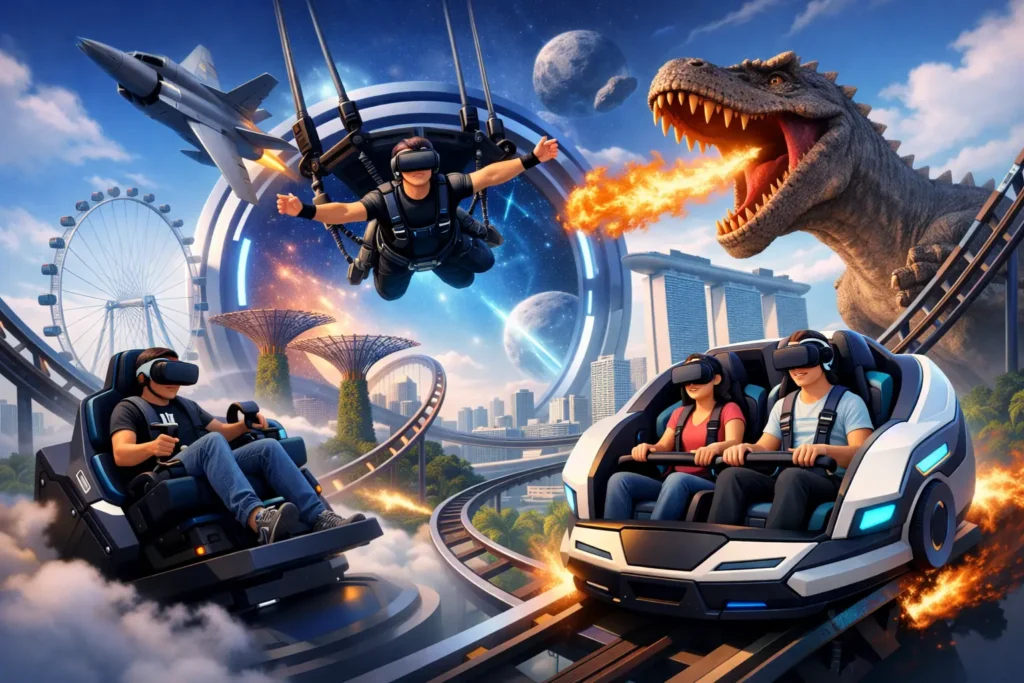 Best VR Simulator Rides Singapore for Big Thrills