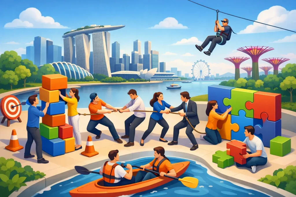 Corporate Team Building Activities Singapore