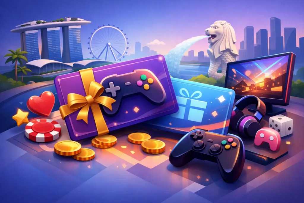 Gaming Gift Voucher Singapore for Big Play