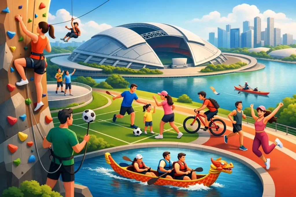 Kallang Wave Activities That Get Everyone Moving
