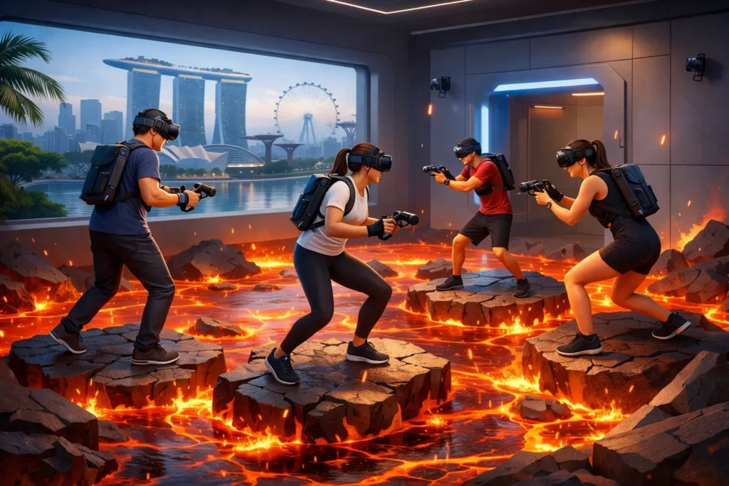 Private Free Roam VR Singapore for Groups