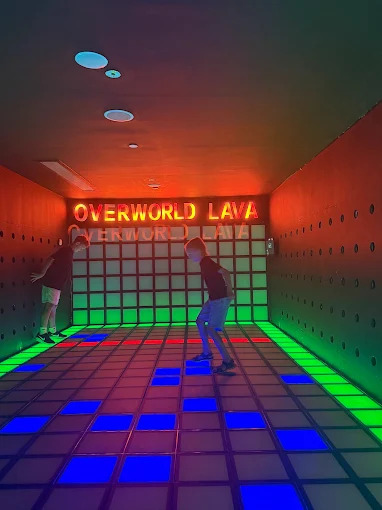 Floor Is Lava action shot