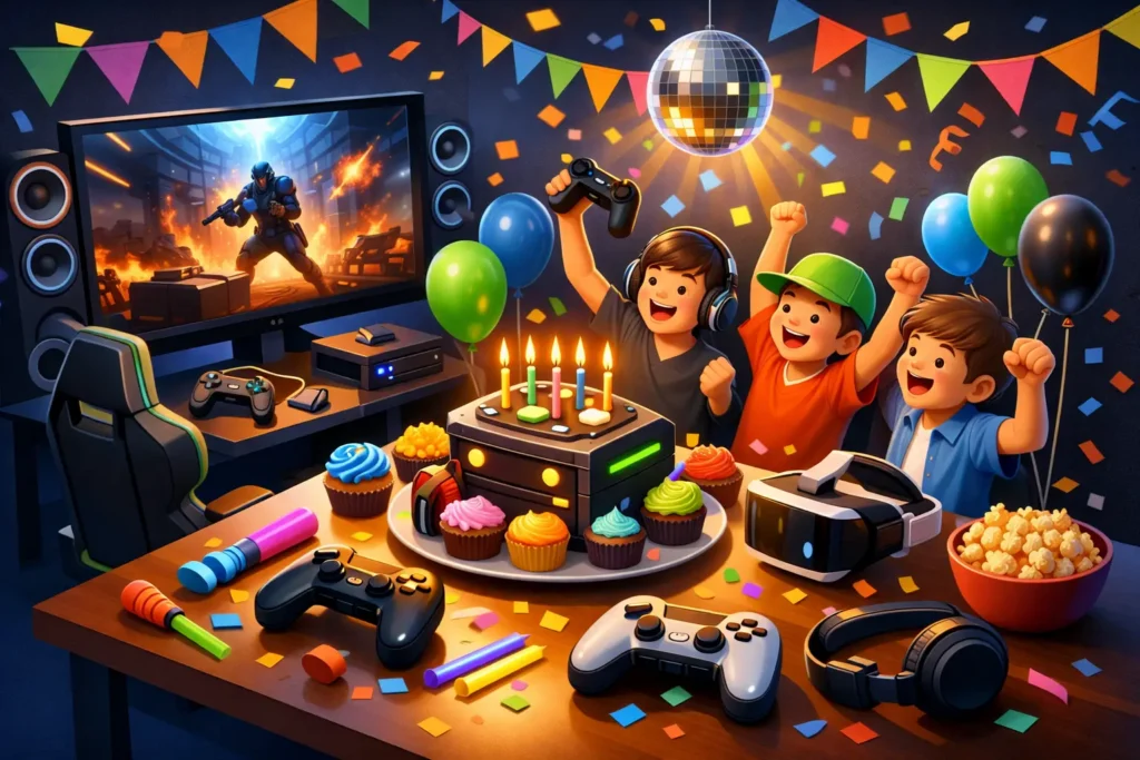 How to Plan Gaming Birthdays That Get Loud