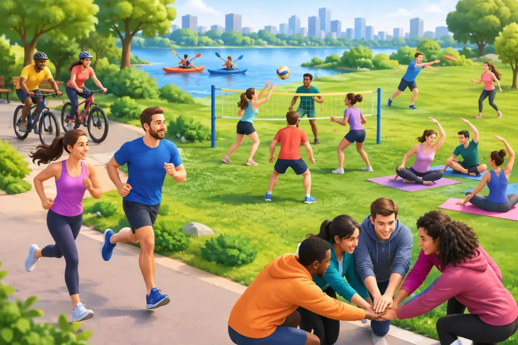 12 Best Group Recreation Ideas That Get Moving