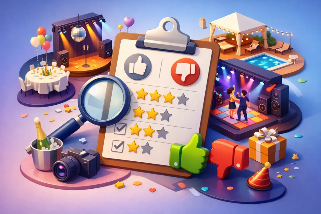 Party Venue Reviews: What Actually Matters